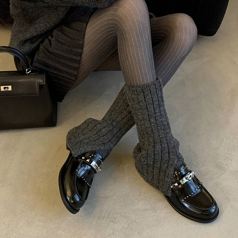 Karin Luna Casual Shoes Series~ Spot Goods Spot Goods Hot-selling Tassel Element Small Gold Buckle Single Shoes
