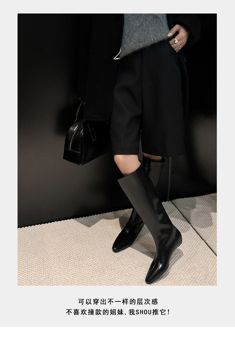 Karin Luna Retro Style  Flat Long Boots