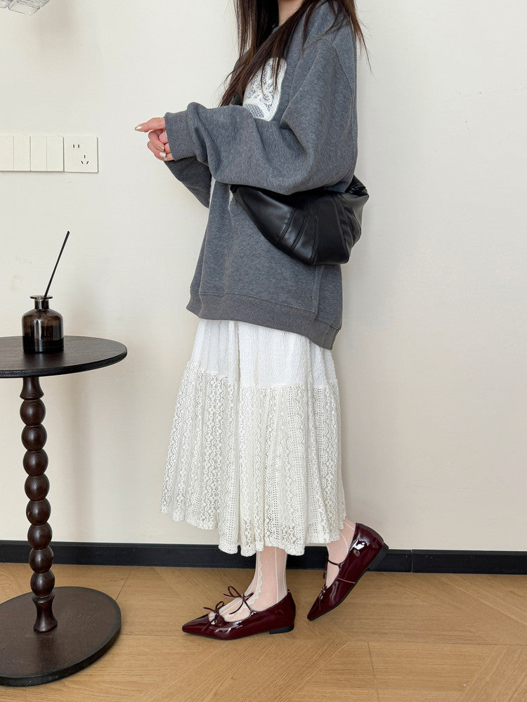 Karin Luna In Stock Spot Goods  Hot-selling Element Bowknot Square Toe Pointed Toe Single Shoes