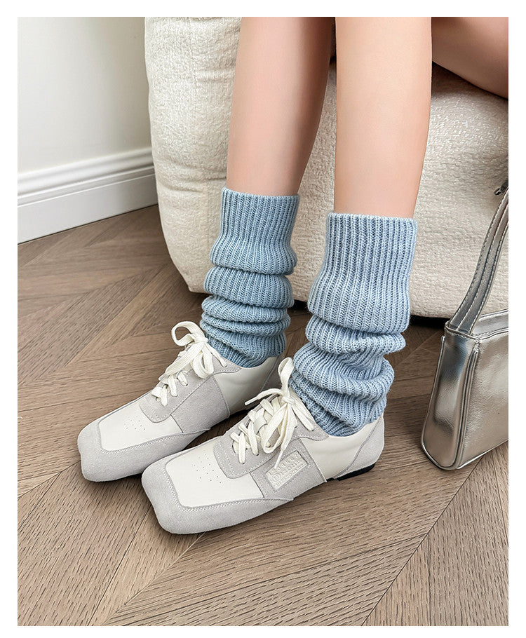 Karin Luna Casual Shoes Series~  In stock Lace-up Thick-soled Deep Mouth Single Shoes
