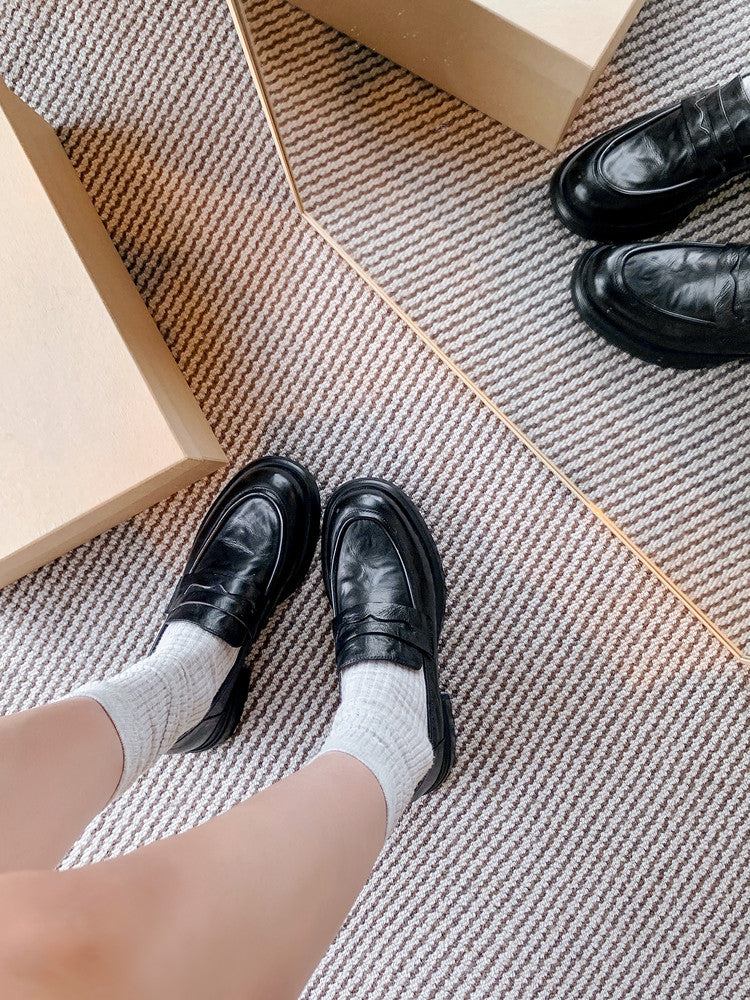 Karin Luna Classic Style British Style Loafers