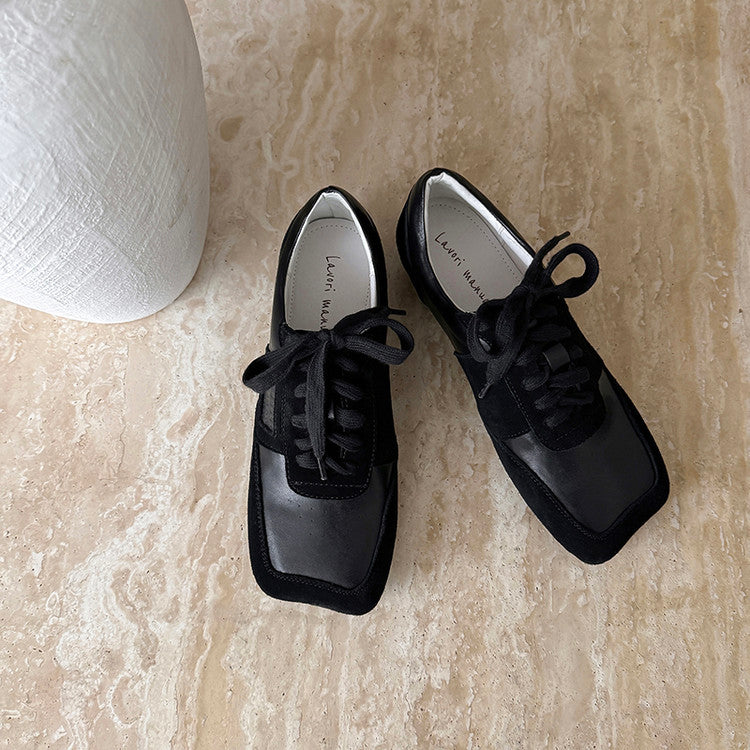 Karin Luna Casual Shoes Series~  In stock Lace-up Thick-soled Deep Mouth Single Shoes