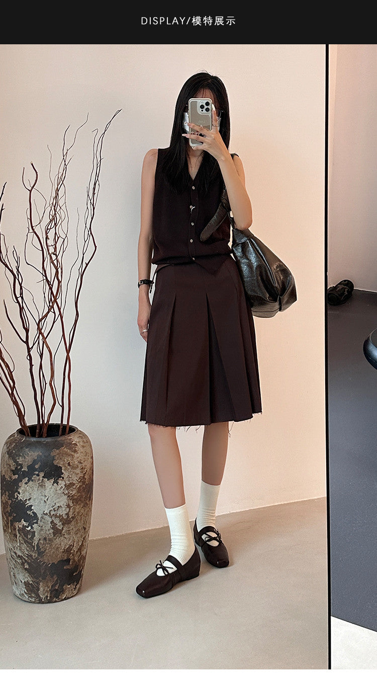 Karin Luna In Stock Spot Goods  Square Toe Internal Height Increase Detachable Bowknot