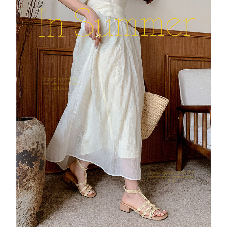 Karin Luna Bohemian Style~Sofa Insoles Casual Vacation Style Sandals