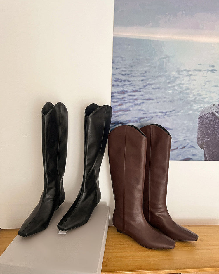 Karin Luna In Stock Spot Goods  Pointed Toe v Slimming Western Boots