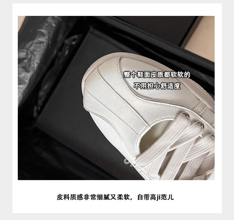 Karin Luna Casual Shoes Series~  In Stock Hot-Selling Versatile Lace-Up Casual Deep Mouth Flats