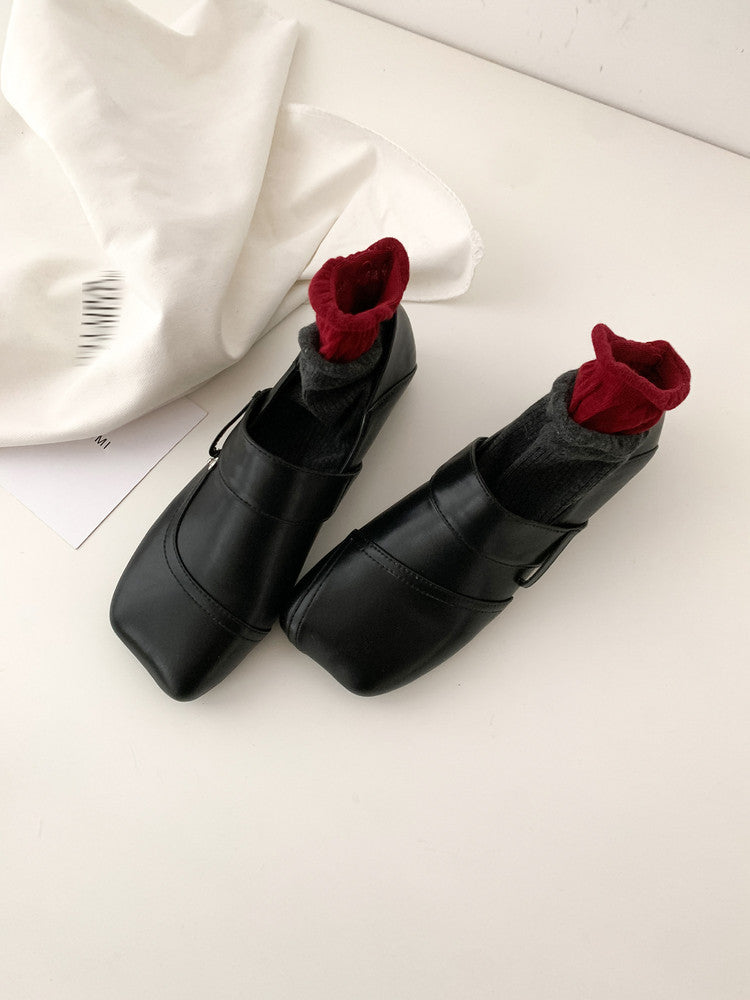 Karin Luna Casual Shoes Series~  In Stock Hot-Selling Versatile Lace-Up Thick-Soled Deep Mouth Single Shoes