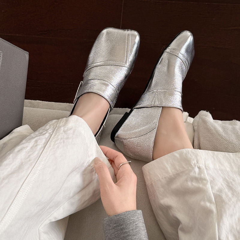 Karin Luna Casual Shoes Series~  In Stock Hot-Selling Versatile Lace-Up Thick-Soled Deep Mouth Single Shoes