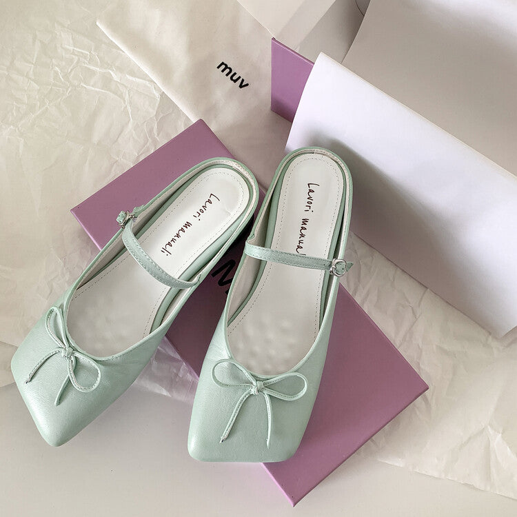 Karin Luna Hot-Selling Derivative Edition~Comes with data plan included Must-have Butterfly Knot Closed-Toe Height-Increasing Slippers