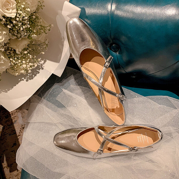 Karin Luna Bestseller Available for sale all seasons Mary Jane with built-in data Full Leather Single Shoes Go ahead with confidence