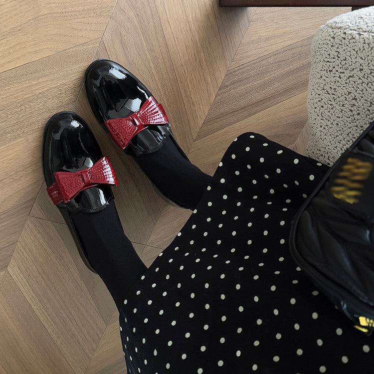 Karin Luna Casual Shoes Series~  In Stock Hot-Selling Sweet Bowknot Flats