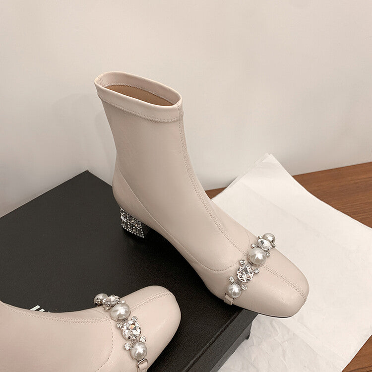 Karin Luna Hot-Selling In Stock  Dynamic Rhinestone One-Strap Vintage Style  Slimming Leggings