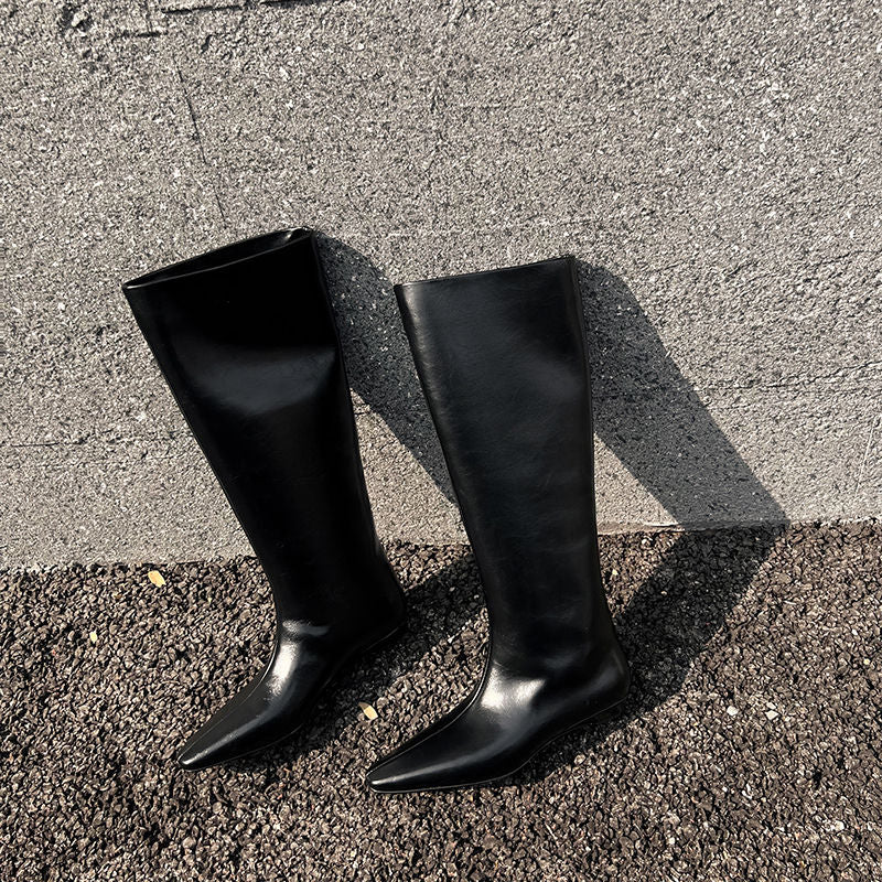 Karin Luna Retro Style  Flat Long Boots
