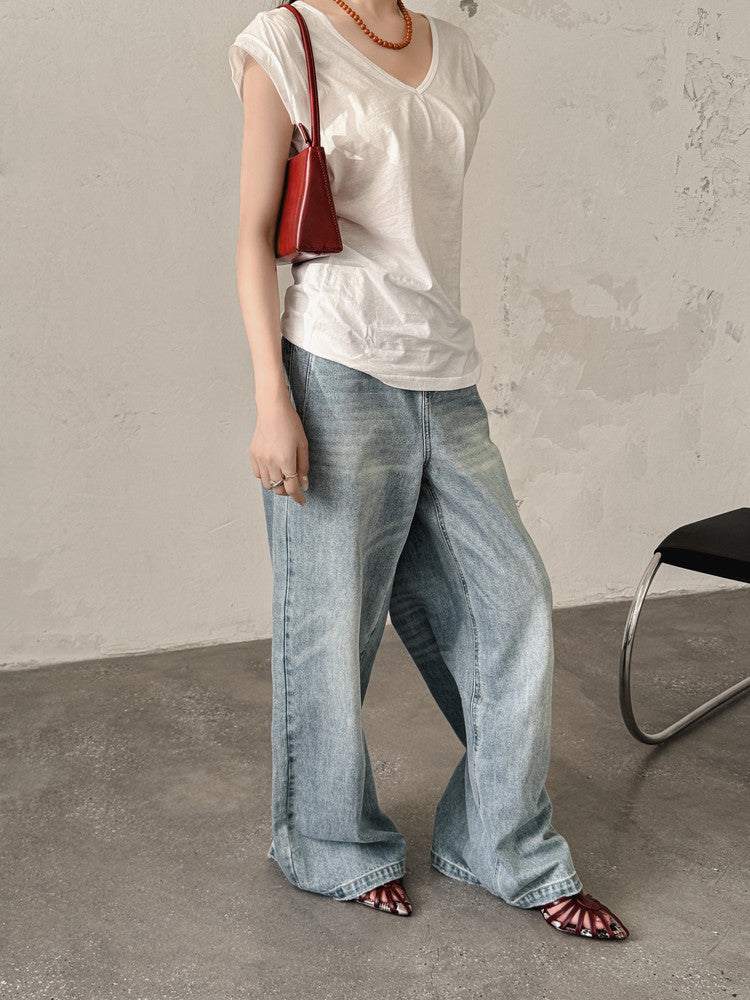 Karin Luna In Stock Spot Goods Open-toe French Style Metal Heel Sandals