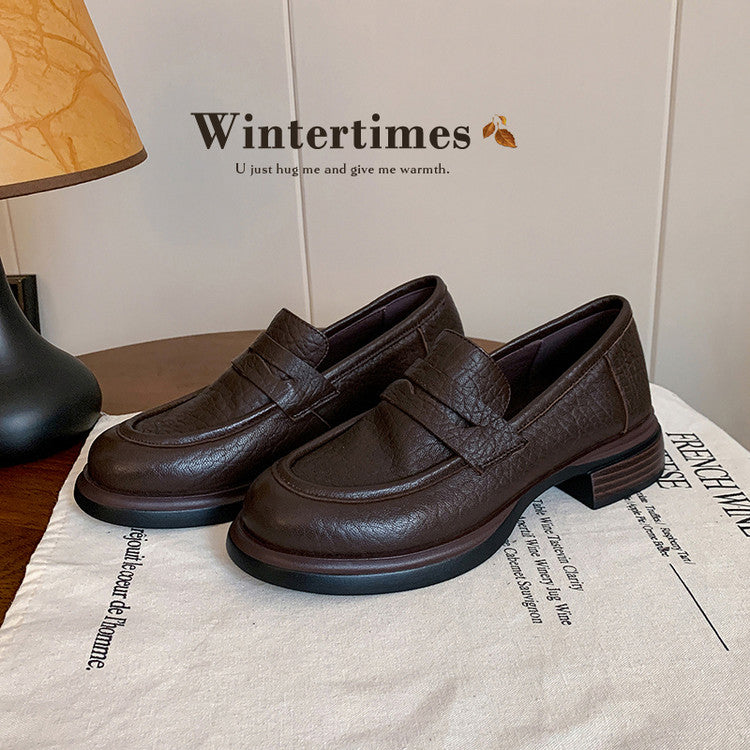 Karin Luna Classic Style British Style Loafers