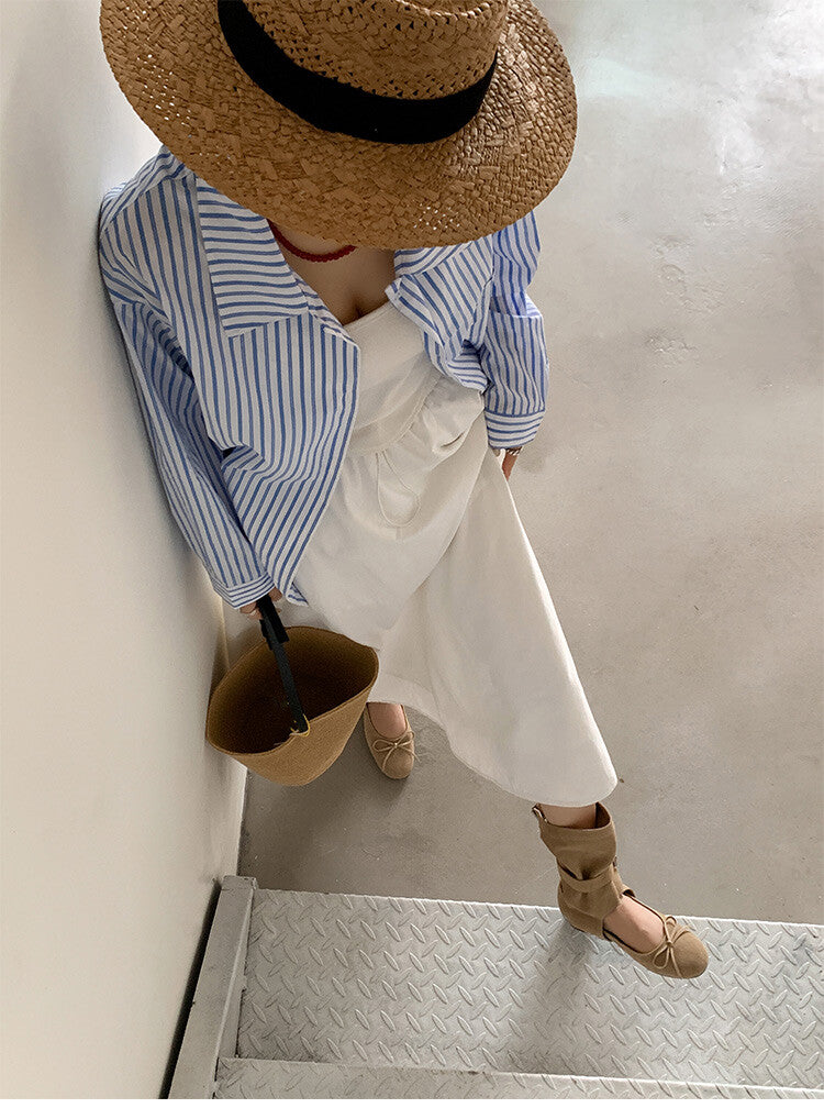 Karin Luna In Stock  Summer  Popular  Detachable Two-Way Vintage Mary Jane Plus Tube Long Boots