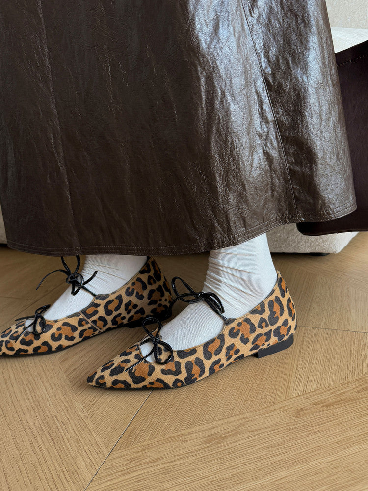 Karin Luna In Stock Spot Goods  Hot-selling Element Bowknot Square Toe Pointed Toe Single Shoes