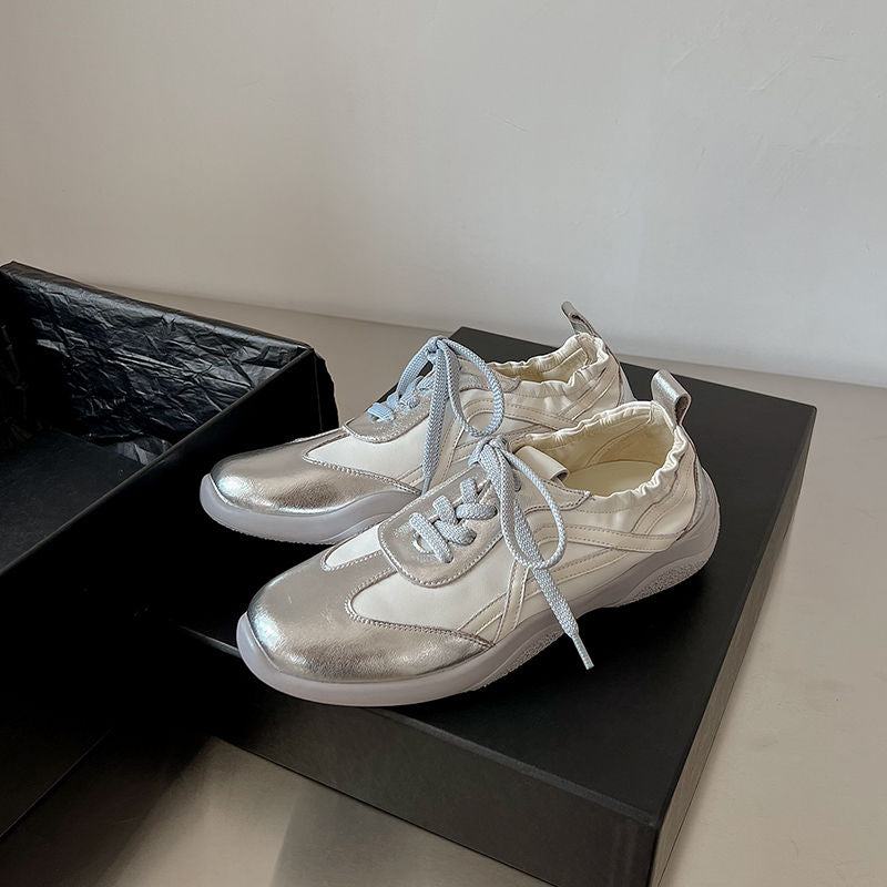 Karin Luna Casual Shoes Series~  In Stock Hot-Selling Versatile Lace-Up Deep Mouth Flats