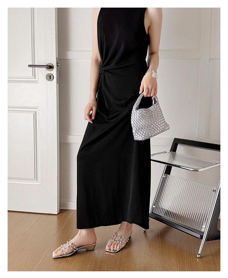 Karin Luna In Stock Spot Goods Classic versatile transparent sequin slippers