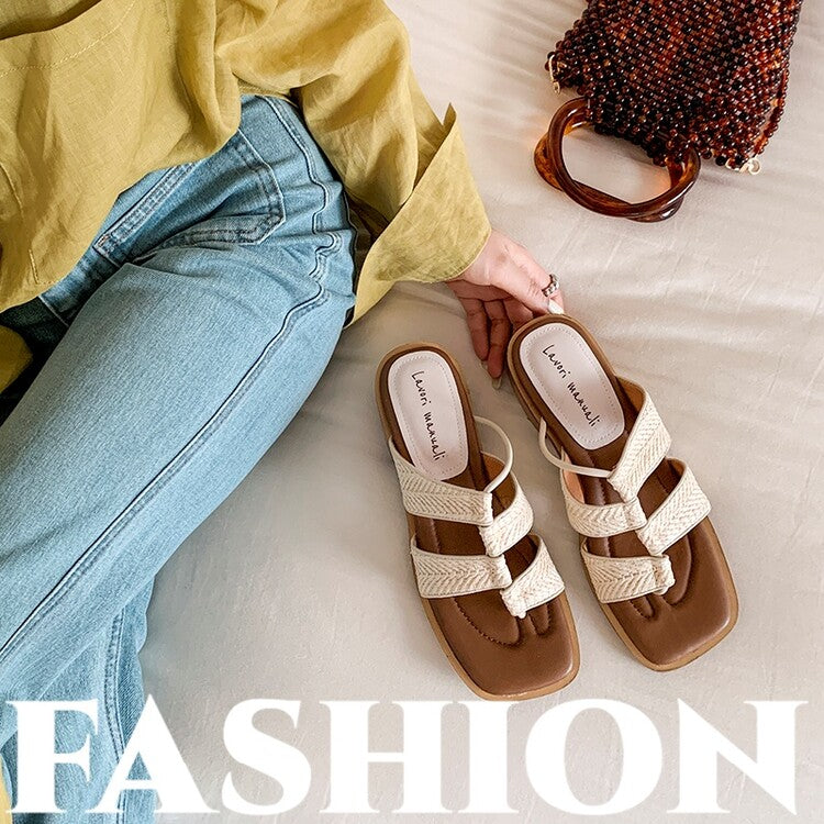 Karin Luna Hot-Selling Series~Resort style with inherent appeal Designed thong sandals