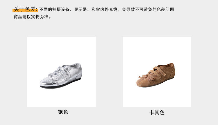 Karin Luna Casual Shoes Series~  In stock Hot-Selling Magic Tape Height-Increasing Deep Mouth Single Shoes