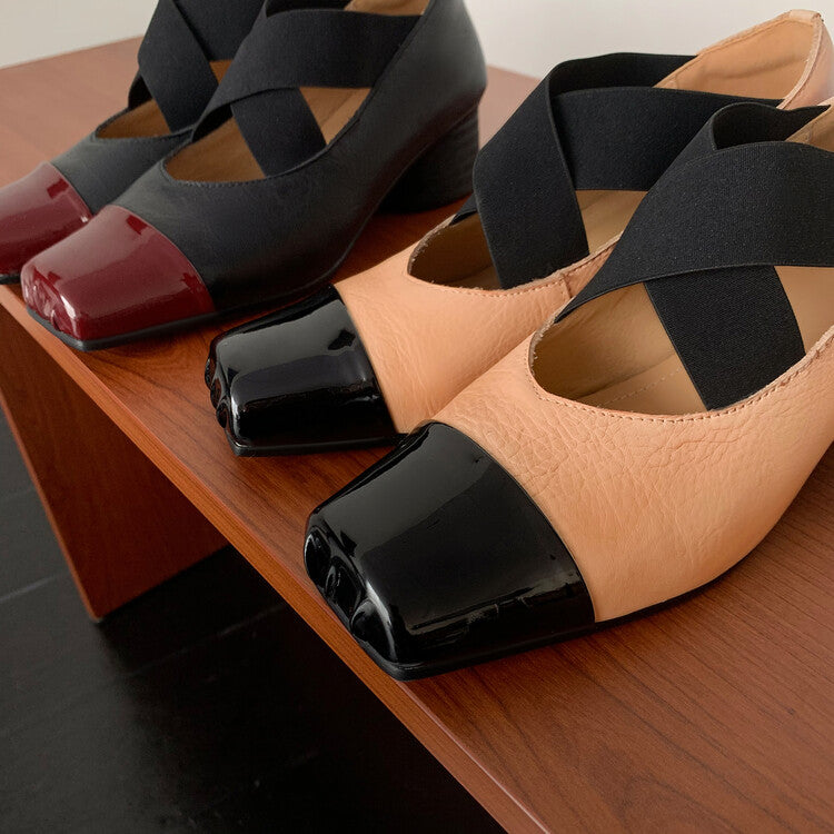 Karin Luna In Stock  Spot Goods  Lost in a Flash~Full Grain Leather Inside and Out Pig Nose Style Mainly Recommended Popular Ballet Shoes