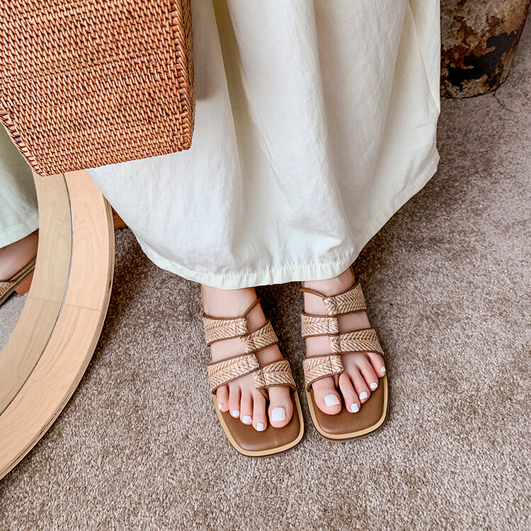 Karin Luna Hot-Selling Series~Resort style with inherent appeal Designed thong sandals