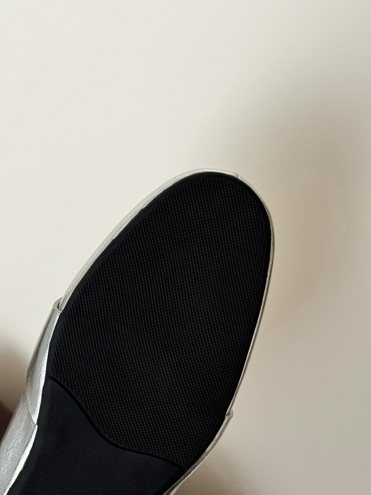 Karin Luna In Stock Spot Goods Basic Versatile British Style Single Shoes