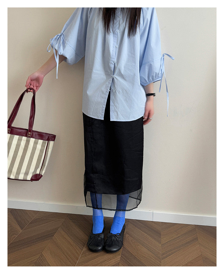 Karin Luna In Stock Spot Goods   Tassel Round Toe Hidden Wedge Mary Jane Shoes