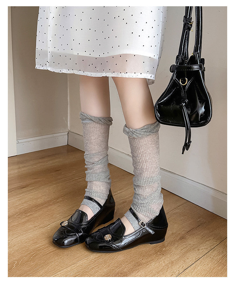 Karin Luna In Stock In Stock Vintage Mary Jane Series·Single Strap Flats