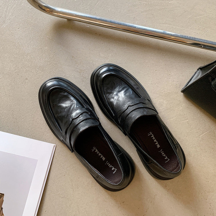 Karin Luna Classic Style British Style Loafers