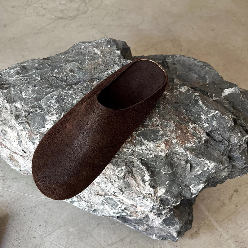 Karin Luna Full Layer Inside and Out~Spot Goods Spot Goods Basic Versatile Mules Slippers