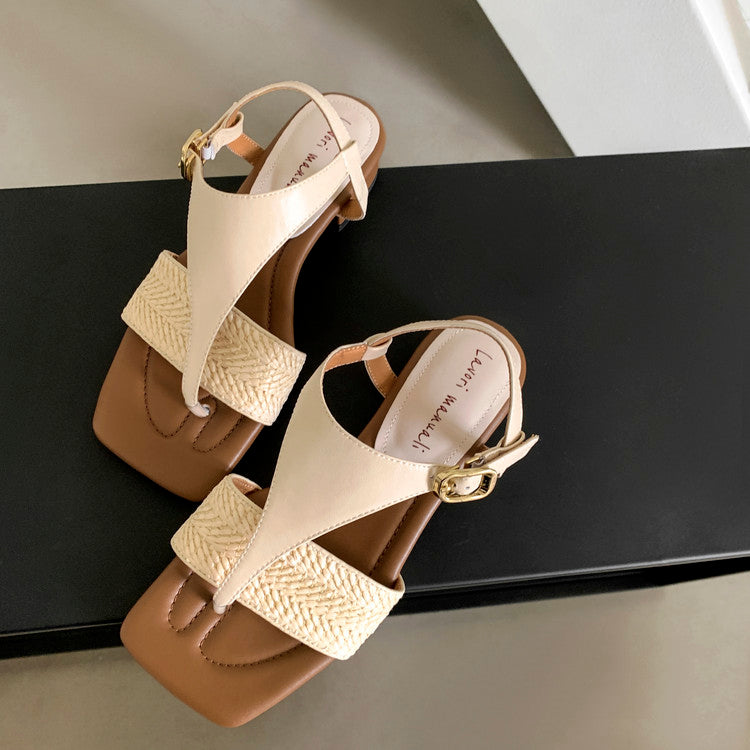 Karin Luna Classic Style  In stock  Basic versatile vacation style thong sandals