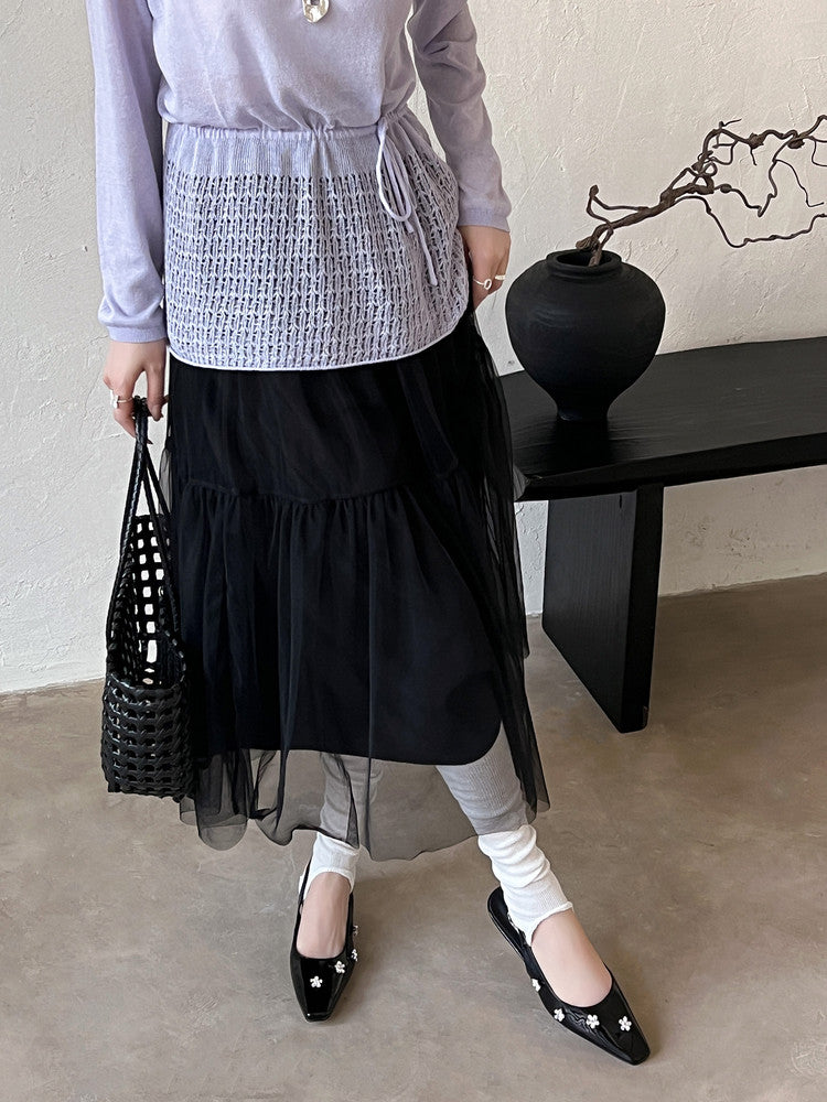 Karin Luna In Stock  Spot Goods  Rhinestone Small Square Toe Closed-Toe Sandals