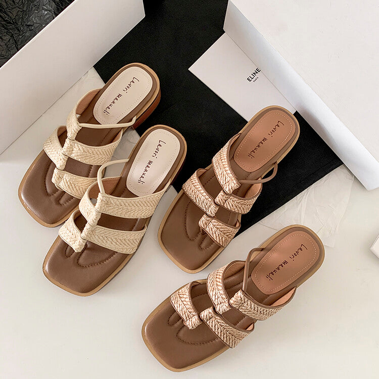 Karin Luna Hot-Selling Series~Resort style with inherent appeal Designed thong sandals