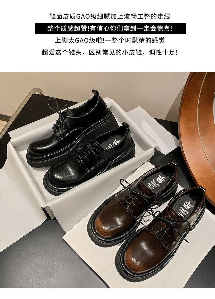 Karin Luna Casual Shoes Series~ In stock Classic Lace-up Thick-soled Casual Shoes