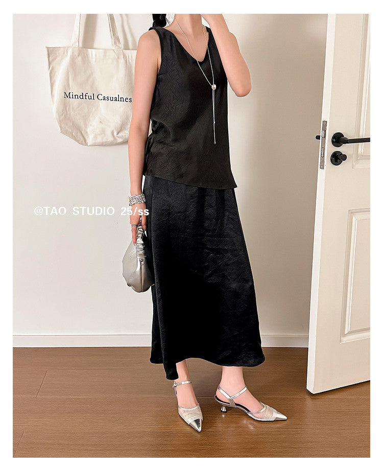Karin Luna In Stock Spot Goods  Elegant Mesh Pointed Toe Sandals