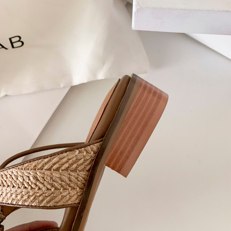 Karin Luna Hot-Selling Series~Resort style with inherent appeal Designed thong sandals