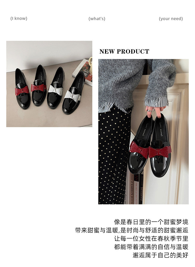 Karin Luna Casual Shoes Series~  In Stock Hot-Selling Sweet Bowknot Flats