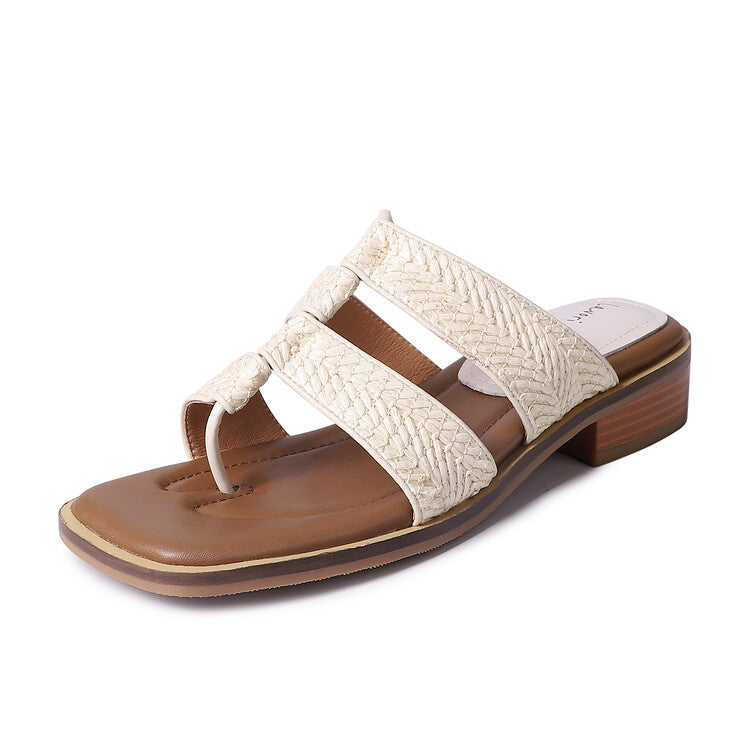 Karin Luna Hot-Selling Series~Resort style with inherent appeal Designed thong sandals