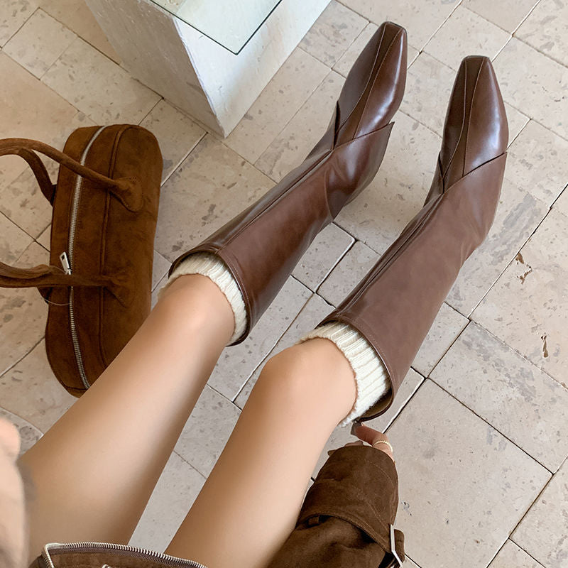 Karin Luna In Stock In-stock Thigh Circumference Inner Height Increase Long Boots
