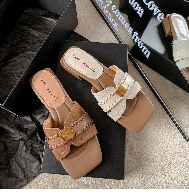 Karin Luna Hot Item Hot Item Comes with data plan included Flat woven style slippers