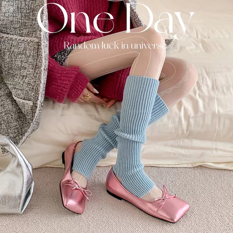 Karin Luna In Stock Spot Goods  Hurry up and grab this hot item!！Square-Toed Flat Granny Shoes