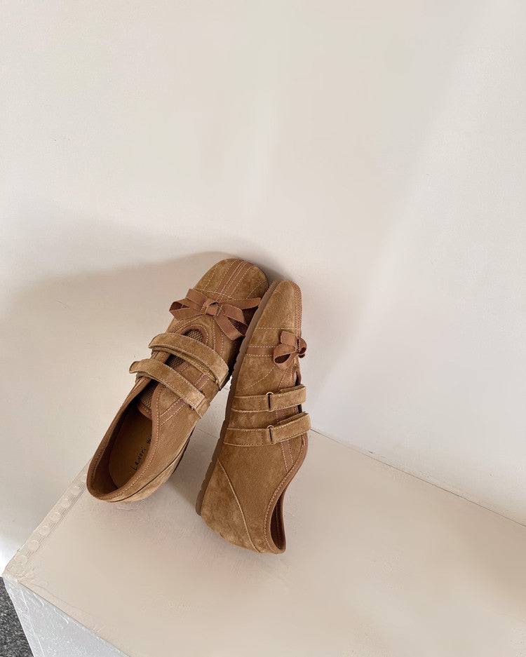 Karin Luna Casual Shoes Series~  In stock Hot-Selling Magic Tape Height-Increasing Deep Mouth Single Shoes