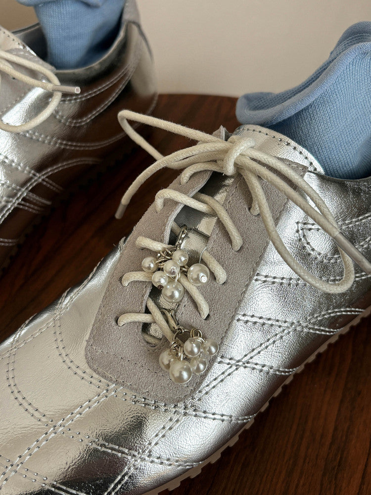 Karin Luna Casual Shoes Series~  In stock Xiaohongshu Hot-Selling Lace-Up Thick-Soled Deep Mouth Single Shoes