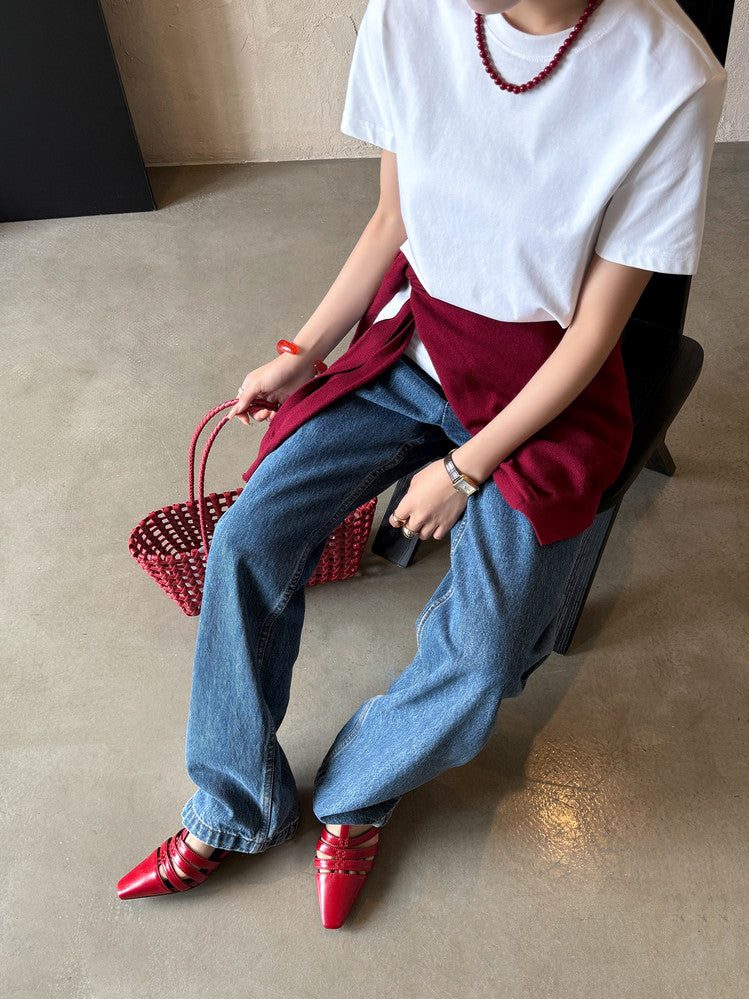 Karin Luna Classic Old Money Style Closed Toe Sandals