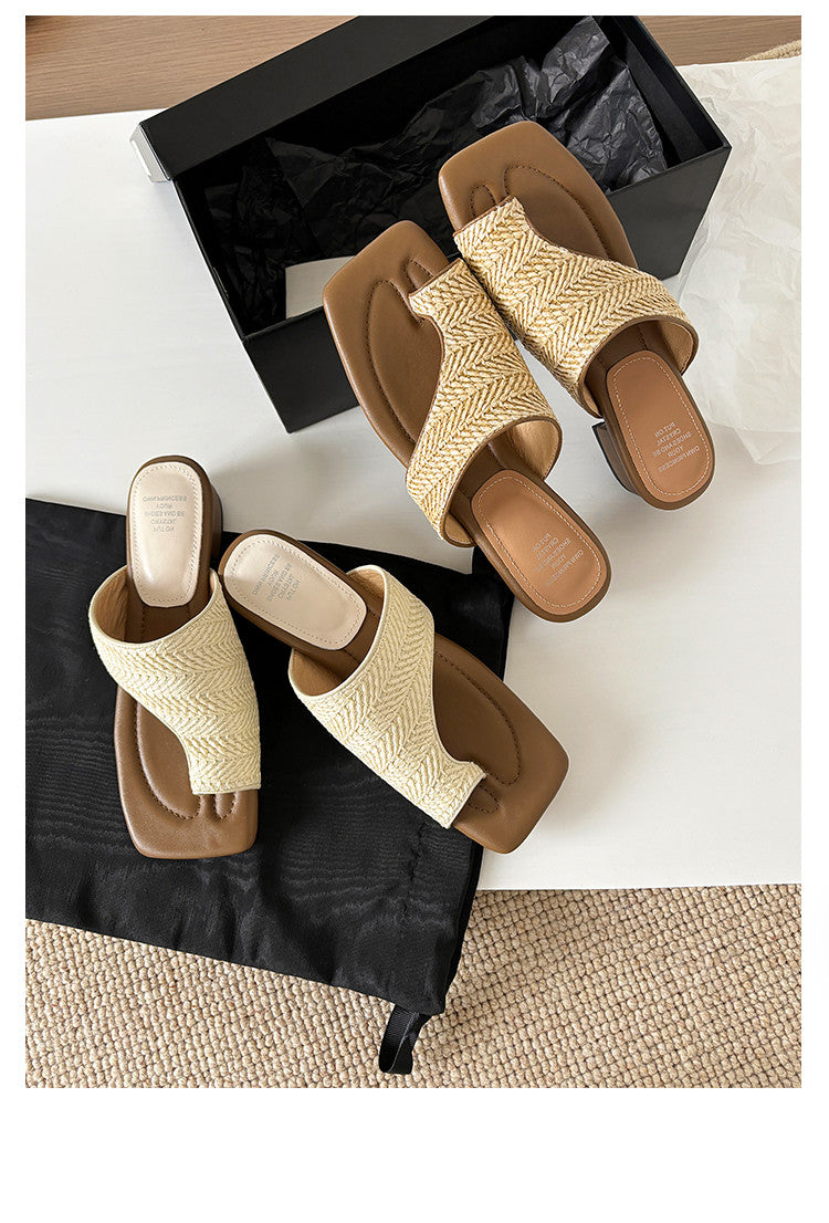 Karin Luna Bestseller Popular New Image  Comes with data plan included Resort Style Toe Clip Sandals