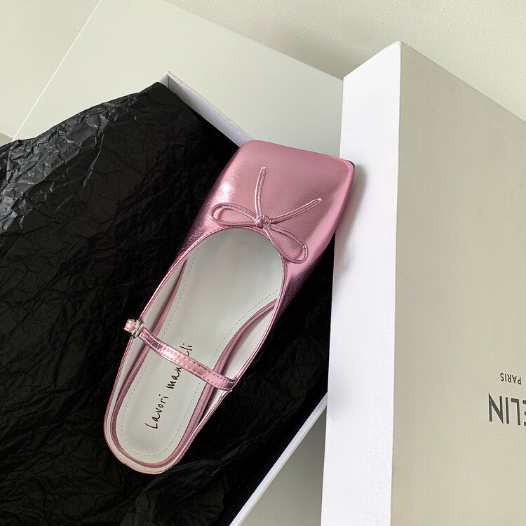 Karin Luna Hot-Selling Derivative Edition~Comes with data plan included Must-have Butterfly Knot Closed-Toe Height-Increasing Slippers