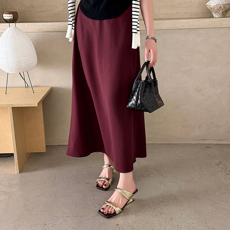 Karin Luna In Stock  Spot Goods   Square Toe One-Strap Irregular Heel Slippers