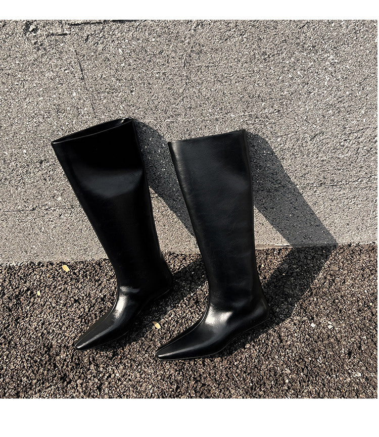 Karin Luna Retro Style  Flat Long Boots